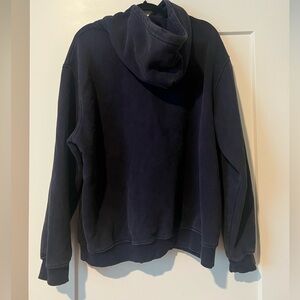 Navy Blue Washed hoodie